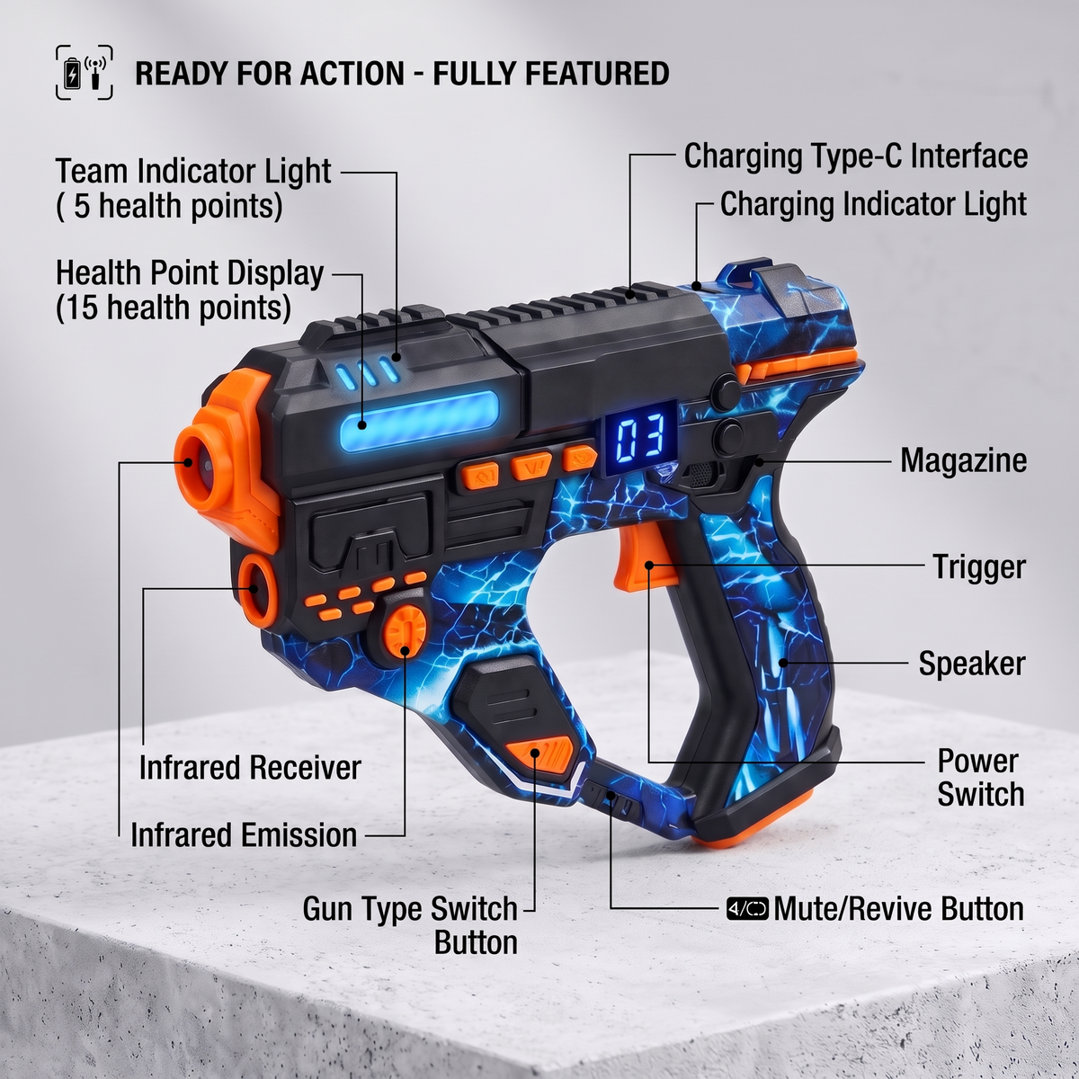 Galaxy Strike® Laser Tag Set