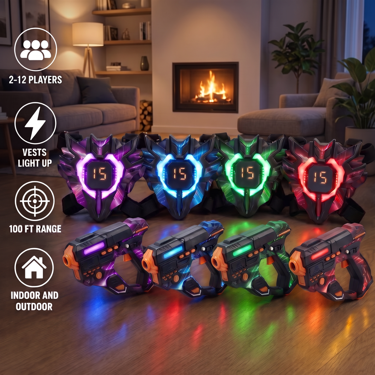 Galaxy Strike® Laser Tag Set
